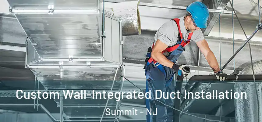  Custom Wall-Integrated Duct Installation Summit - NJ