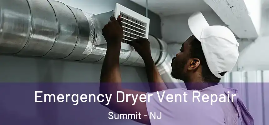 Emergency Dryer Vent Repair Summit - NJ